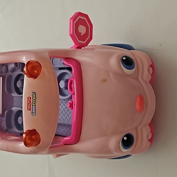 Fisher price little people bus with 2 characters. - Picture 4 of 13